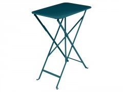 TABLE DE JARDIN PLIANTE BISTRO BLEU ACAPULCO 37X57 CM