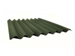 PLAQUE BITUME ONDULEE VERT 1X0.76M