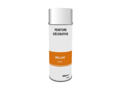PEINTURE AEROSOL BLANC BRILLANT 0.4L