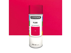 PEINTURE AEROSOL LUXENS ROSE FLUORESCENT 0.4L