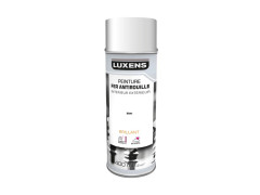 PEINTURE AEROSOL LUXENS BLANC BRILLANT 0.4L