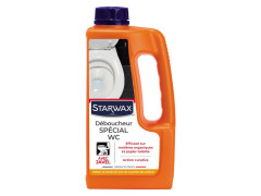 DEBOUCHEUR AVEC JAVEL WC ET CANALISATION STARWAX 1L