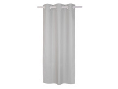 RIDEAU OCCULTANT MIAMI 140X280 GRANIT 5 GRIS CLAIR
