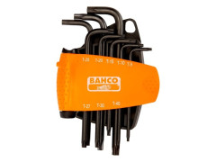 CLES MALES COUDEES TORX BAHCO LOT DE 8