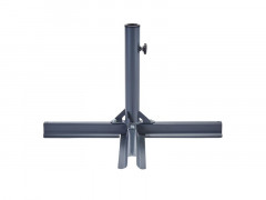 PIED CROIX ACIER POUR PARASOL BALCON