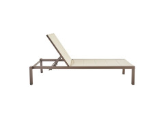 BAIN DE SOLEIL EN ALUMINIUM NATERIAL AQUILA MARRON