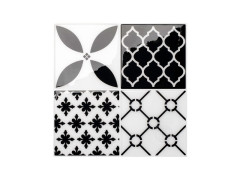 CREDENCE ADHESIVE VINTAGE BILBAO 22,9X22,9CM LOT DE 4