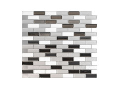 CREDENCE ADHESIVE MURANO MERALLIK 23,1X25,9CM LOT DE 4