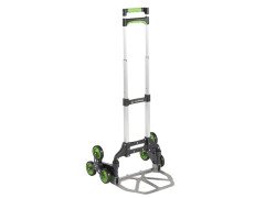 DIABLE PLIABLE ESCALIER STANDERS CHARGE GARANTIE 70KG 3 ROUES