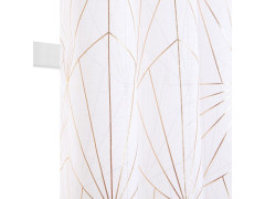 VOILAGE ARDA 140X260 CM BLANC DORE INSPIRE