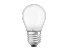 AMPOULE LED SPHERIQUE E27 40W  OPALIN BLC CHD INTENSITE VARIABLE OSRAM