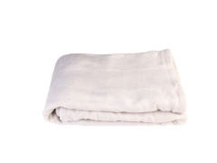 PLAID PAILLETTES ECRU L.130 X L.170 CM