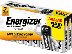 PILES ALCA ENERGIZER POWER AAA/LR03 LOT DE 16