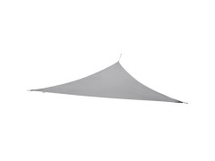 VOILE D OMBRAGE TRIANGULAIRE GRIS GRANITE 360X360CM