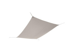 VOILE OMBRAGE HEGOA II RECTANGULAIRE 160G 400X295CM TAUPE