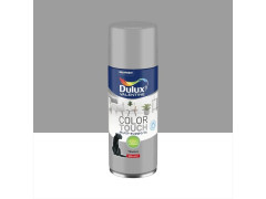 PEINTURE AEROSOL INT/EXT DULUX VALENTINE BRILLANT TITANIUM 0.4L
