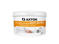 COLLE PATE MUR INTERIEUR AXTON MAX 30X60CM BLANC 1KG