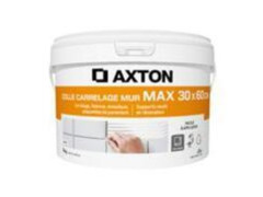 COLLE PATE MUR INTERIEUR AXTON MAX 30X60CM BLANC 4KG