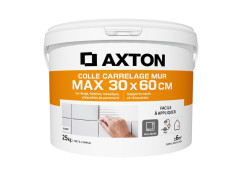 COLLE PATE MUR INTERIEUR AXTON MAX 30X60CM BLANC 25KG