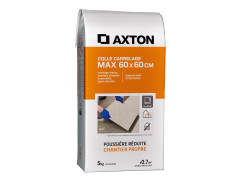 COLLE POUDRE AXTON MAX 60X60CM GRIS 5KG
