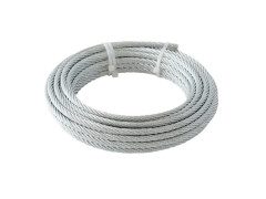 CABLE ACIER BRUT DIAM. 6MM L. 10M STANDERS