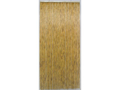 PORTIERE BAMBOU PEINT UNI VERNI  90X200