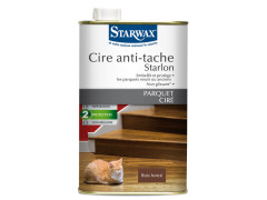 CIRE ANTI TACHE STARLON PARQUET BOIS FONCE 1L STARWAX