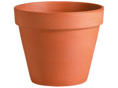 VASE BRUT D13CM H11,3CM TERRE CUITE INDUSTRIELLE