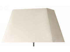 ABAT-JOUR FORME RECTANGULAIRE LONGUEUR 36CM BLANC IVOIRE 3