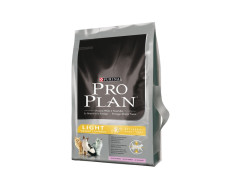 CROQUETTE CHAT PRO PLAN ADULTE LIGHT OPTILIGHT RICHE DINDE 3KG
