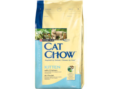 CROQUETTE CHATON CAT CHOW RICHE EN POULET 1,5KG