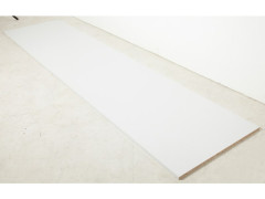 TABLETTE MELAMINE LONGUEUR 250CM LARGEUR 40CM EPAISSEUR 18MM BLANC