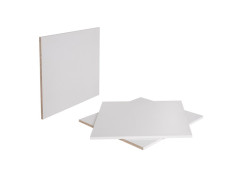 TABLETTE MELAMINE LONGUEUR 250CM LARGEUR 60CM EPAISSEUR 18MM BLANC