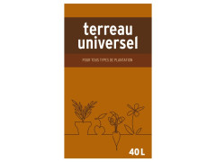 TERREAU UNIVERSEL 40 LITRE