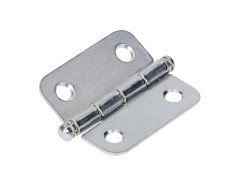 CHARNIERE DECO ACIER NICK  50X40/2