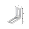 EQUERRE REGLABLE 90 DEGRE 50X70X30MM