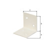 EQUERRE LARGE 40 40/40 BLC