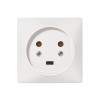 PRISE MUR 2P+T 20A BLC