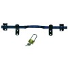 BARRE DE SECURITE RENFOR DIAMETRE 16 L410MM AVEC SUPPORTS NOIR