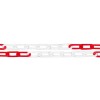 CHAINE SIGNAL 8 ROUGE/BLANC SAC 25M