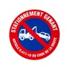 DISQUE STATIONNEMENT GENANT PLASTIQUE DIAMETRE 300MM