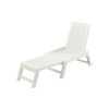 BAIN DE SOLEIL ORFEO RESINE BLANC 4 POSITIONS