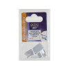 SUPPORT ADHESIF POUR TRINGLE RIDEAUX BLANC BLISTER4