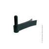 GOND SCELLEMENT DOUBLE 30X5X160MM DIAMETRE 14MM ACIER NOIR