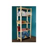 ETAGERE PIN ELIOTTI MASSIF 5 TABLETTE PLEINE FARO 170X65X28CM BRUT