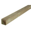 POTEAU POUR PANNEAU DE CLOTURE BOIS 7X7X240CM CARRE NATUREL