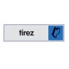 PLAQUE 170X40 TIREZ (HORIZONTAL)