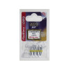 CROCHET RESINE N 3 TRANSPARENT BLISTER 4