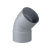COUDE 45DEG FEMELLE / FEMELLE DIAMETRE 100