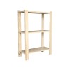 ETAGERE PIN ELIOTTI MASSIF 3 TABLETTE PLEINE FARO 90X65X28CM BRUT